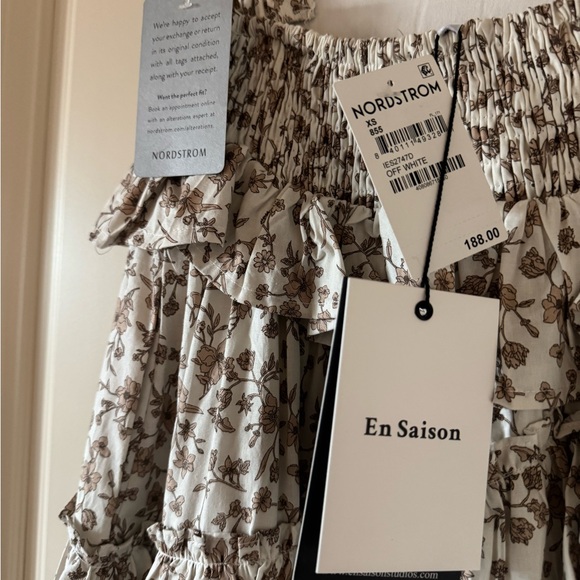 Floral Open-Back Maxi Dress by En Saison - Picture 10 of 15